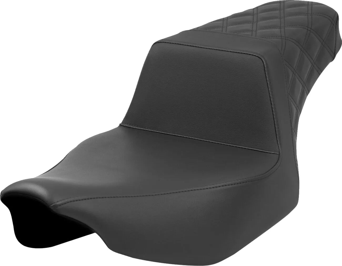 Saddlemen Step-up Seat - Enhanced Comfort - For Harley Davidson