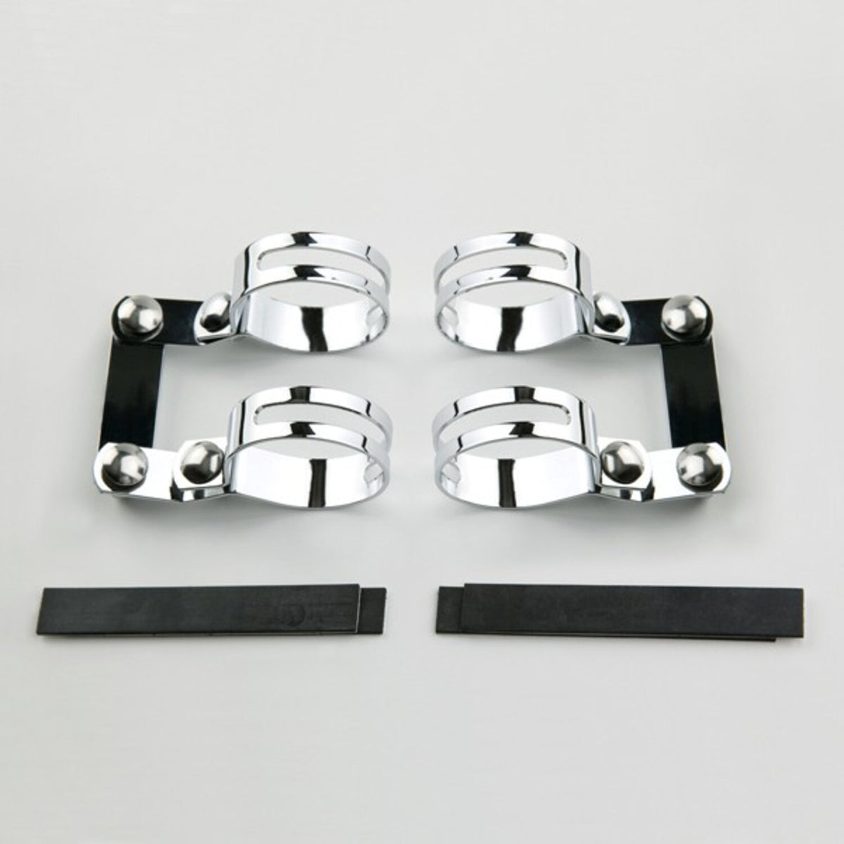 National Cycle Heavy Duty™ Mount kit straight forks - Chrome steel