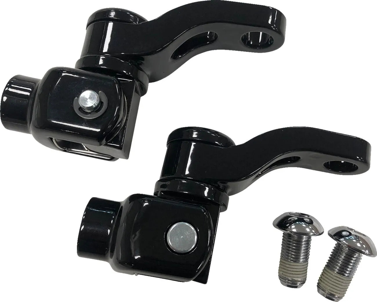 Drag Specialties Passenger Peg Mount - Adjustable Black