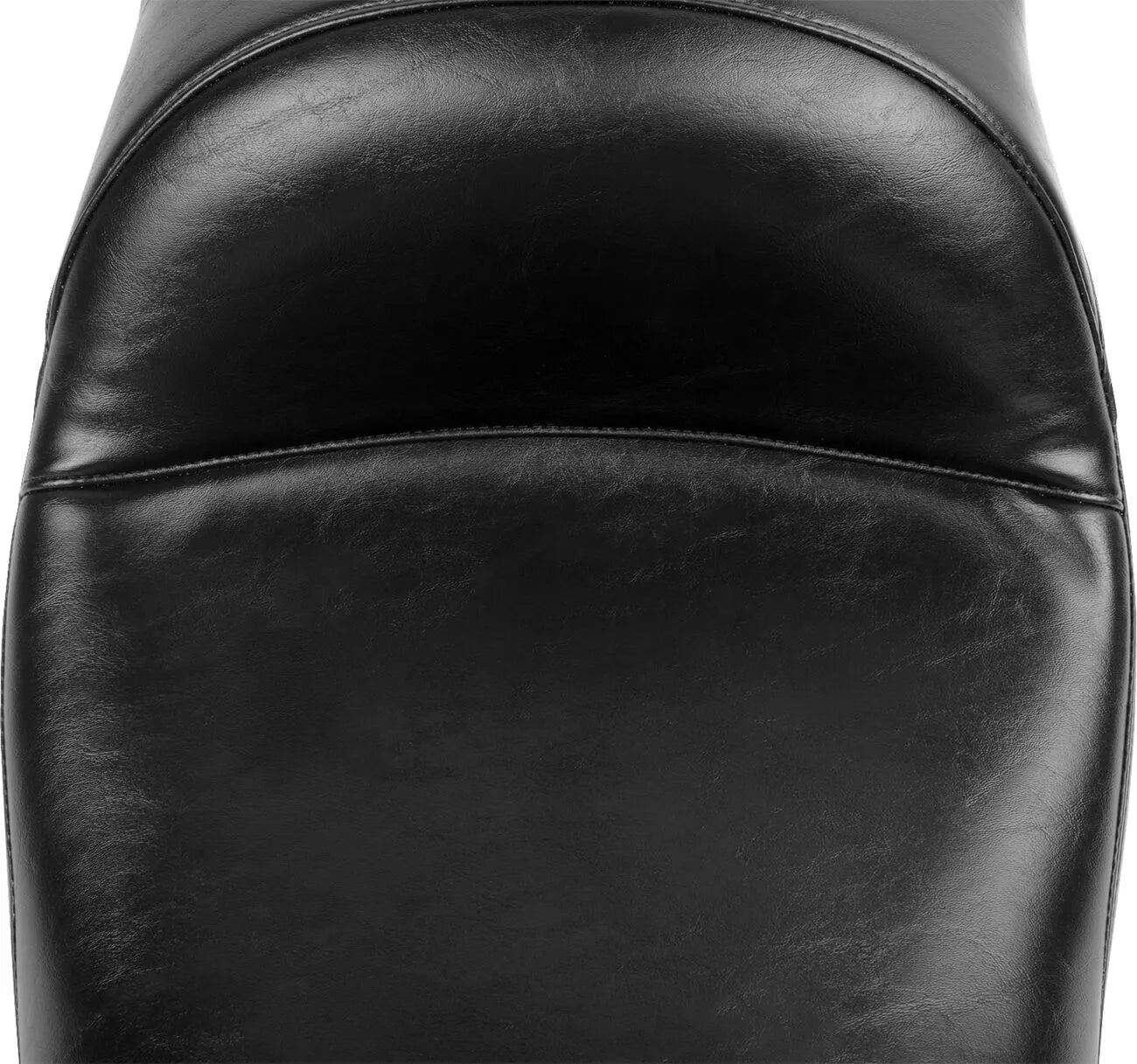 Le Pera Maverick Seat - Black Vinyl - For Harley Davidson