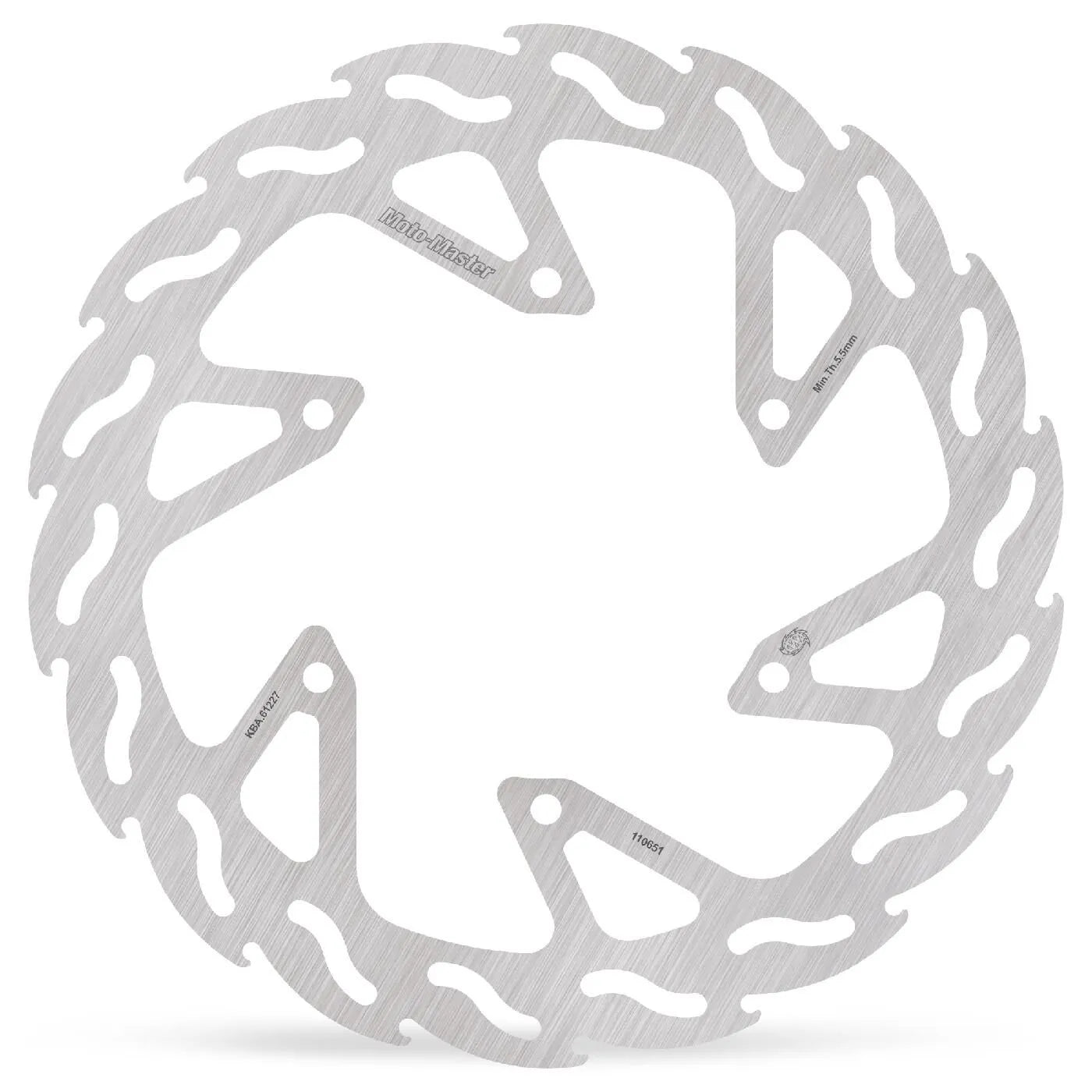 Moto-master Flame Series Fixed Brake Rotor - Front
