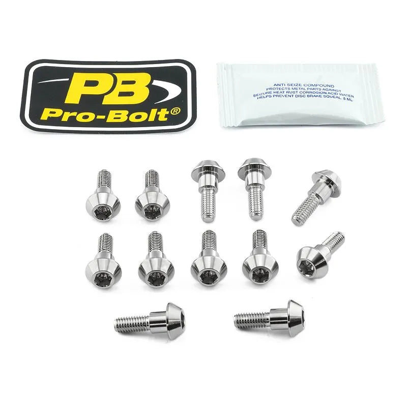 Pro Bolt Stainless Steel Brake Rotor Mounting Bolt Kit