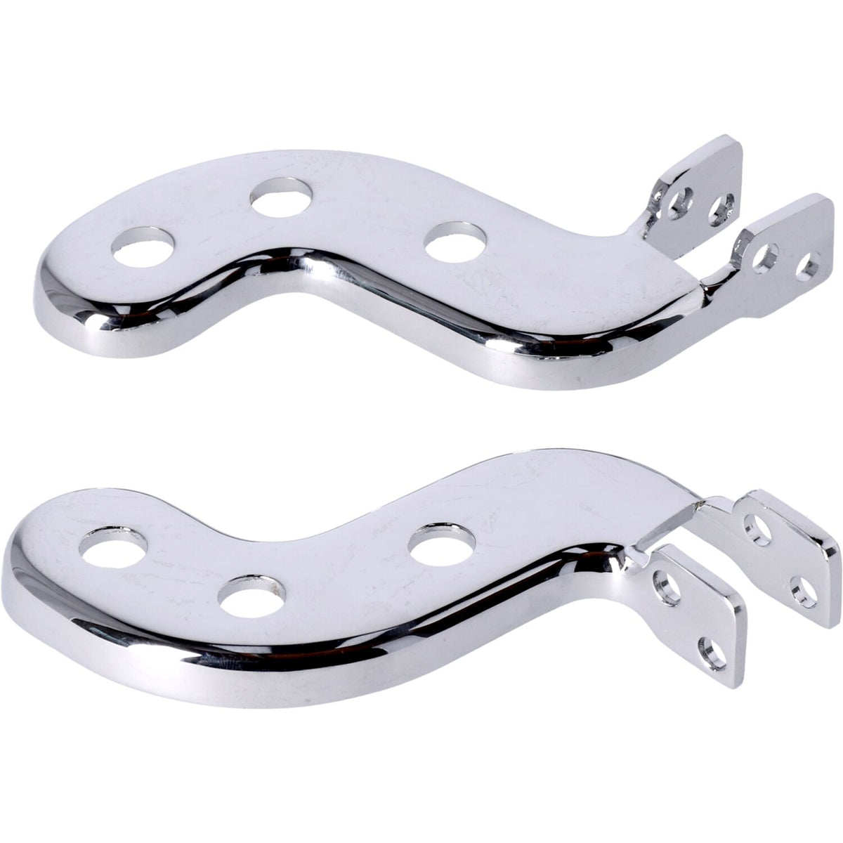 MCS Passenger foot peg bracket kit - Chrome