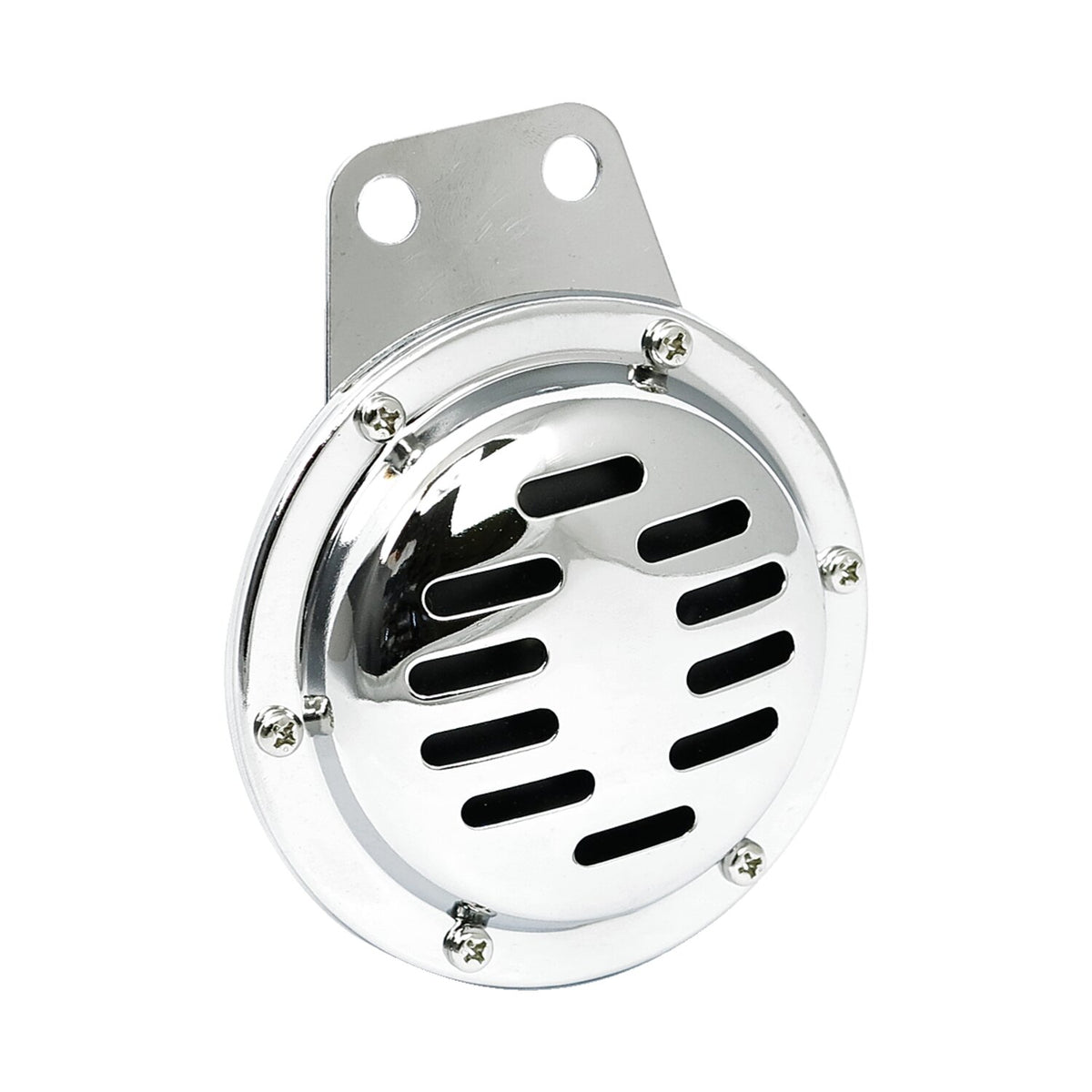MCS 4" custom horn - 6-volt - horizontal slotted - Chrome
