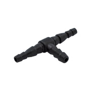 MCS Oil hose tee - 3-way - Black - 5 stk