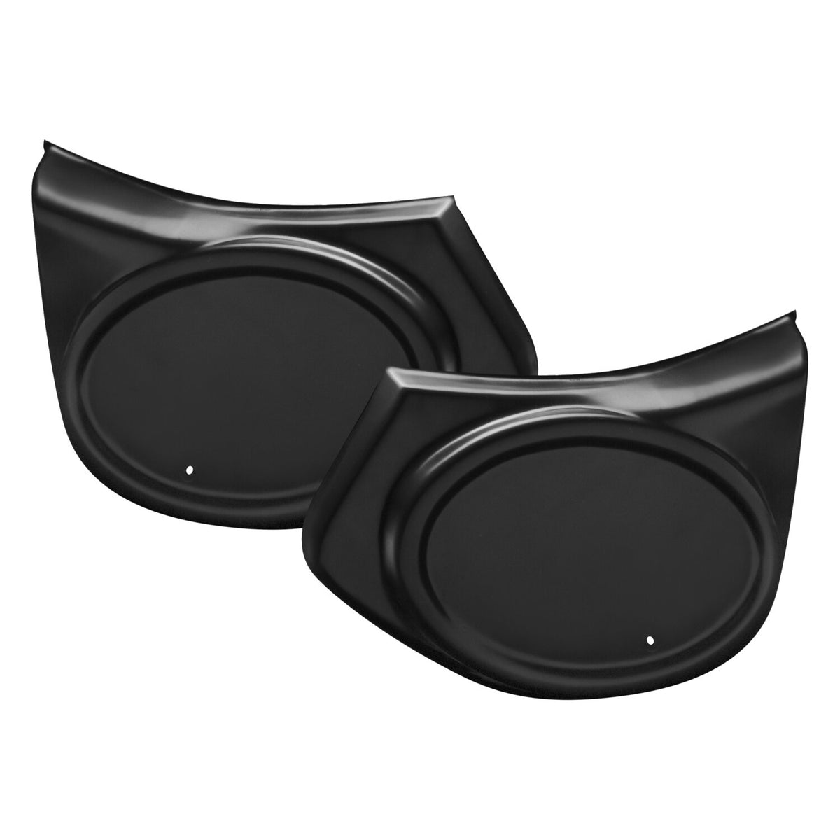 C-Racer flat track seat number plates - Black