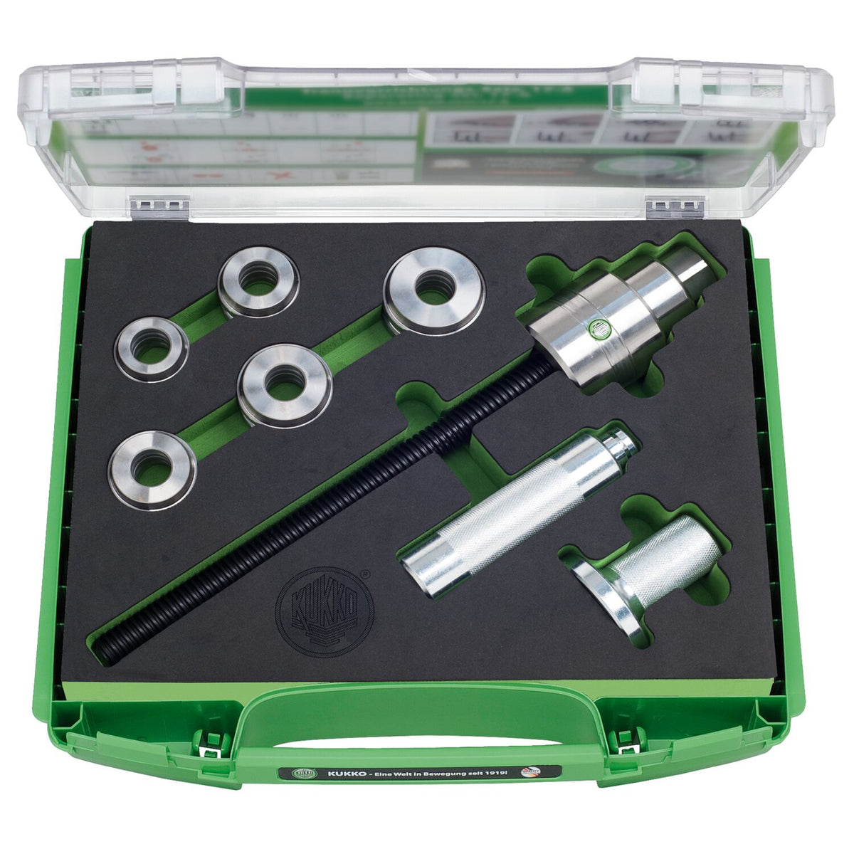 Kukko steering head bearing installer tool