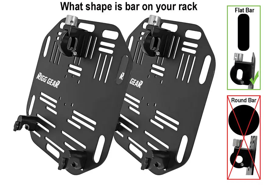Nelson Rigg Quick Release Saddlebag Plate