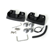 MCS Head bolt bridge cover set - Finned black