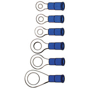 Standard Connectors ring terminal PVC crimp - Blue 3.5mm - 100 stk