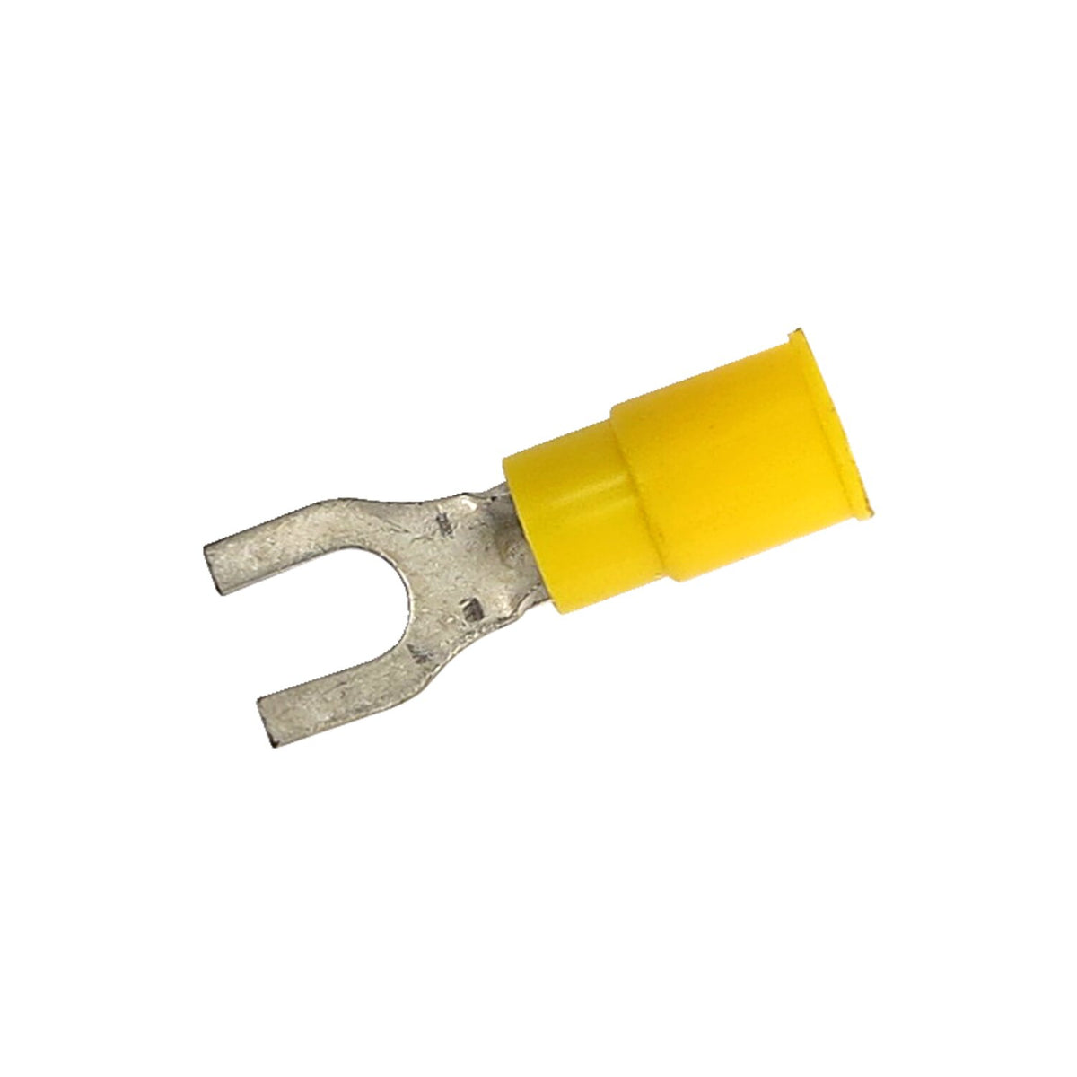 Standard Connectors spade terminal PVC crimp - Yellow 4.8mm - 50 stk