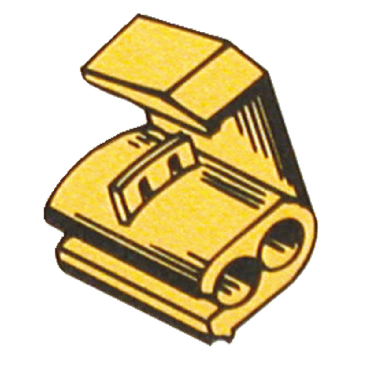 Standard Connectors Parallel Quick Slice - Yellow - 25 stk
