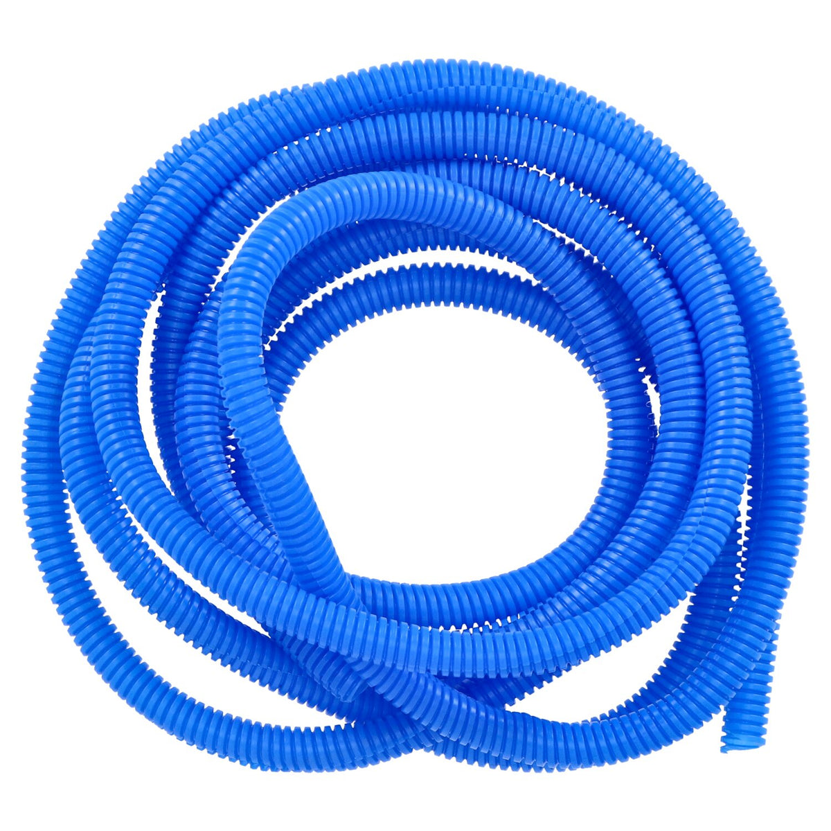 Standard PVC split wiring loom 12ft 3/8" I.D - (9.53mm) - Blue - 12 stk