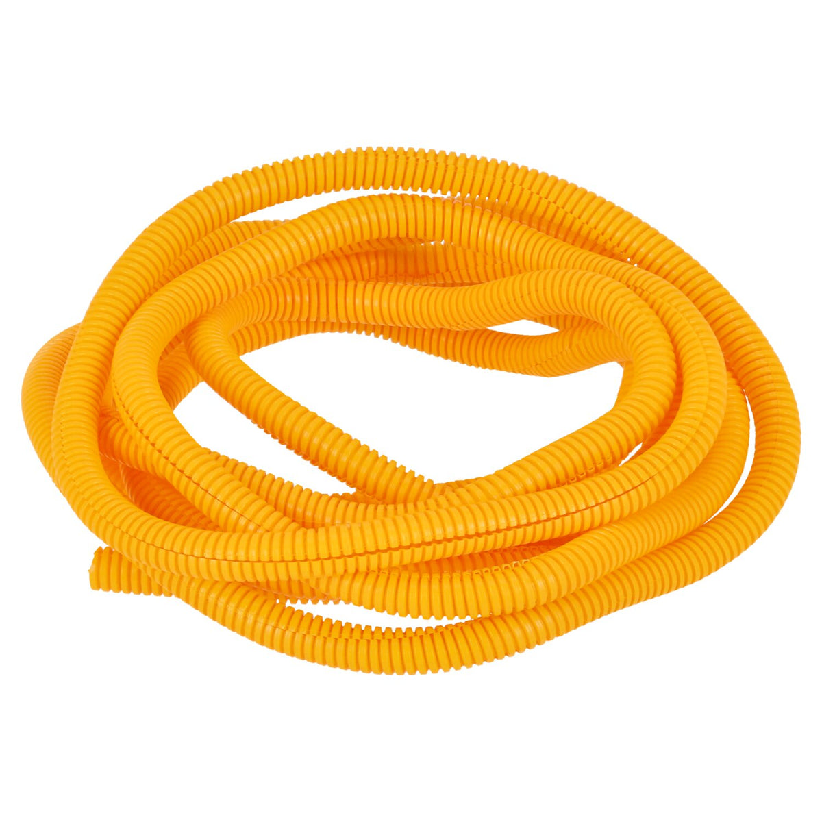 Standard PVC split wiring loom 12ft 3/8" I.D - (9.53mm) - Yellow - 12 stk