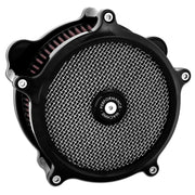 Performance Machine 'Super gas interchange' air cleaner kit - Black