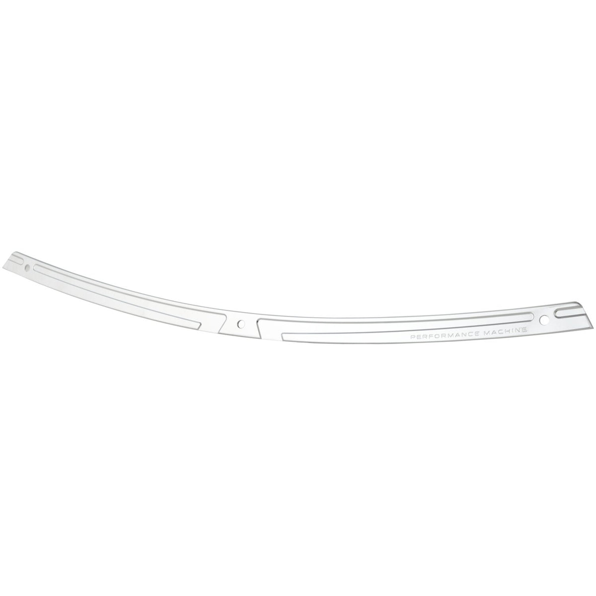 Performance Machine Windscreen trim for Touring - Scallop - Chrome