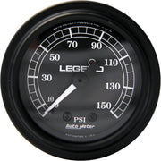 Legend Air Suspension Air gauge black
