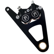 Performance Machine Right front 4-p caliper bracket 11.5" - Black