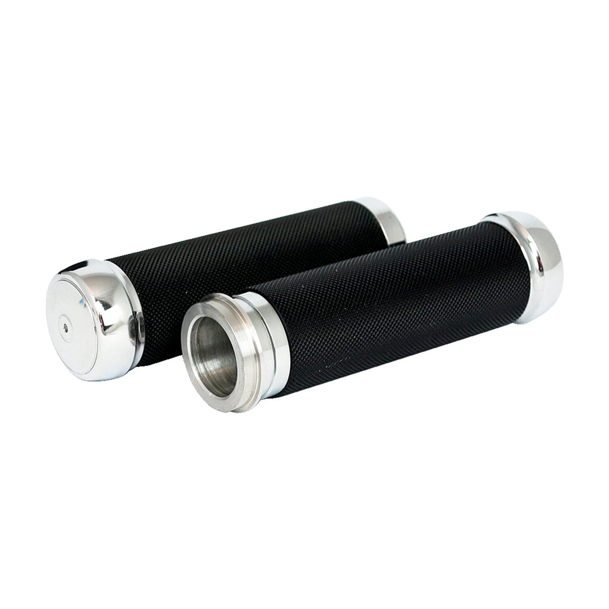 Riverside Custom Riverside Knurled billet aluminum grips - Black