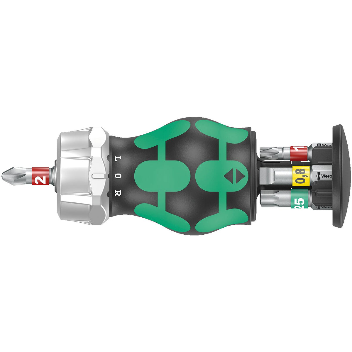 Wera Kraftform Kompakt Stubby magazin with rachet