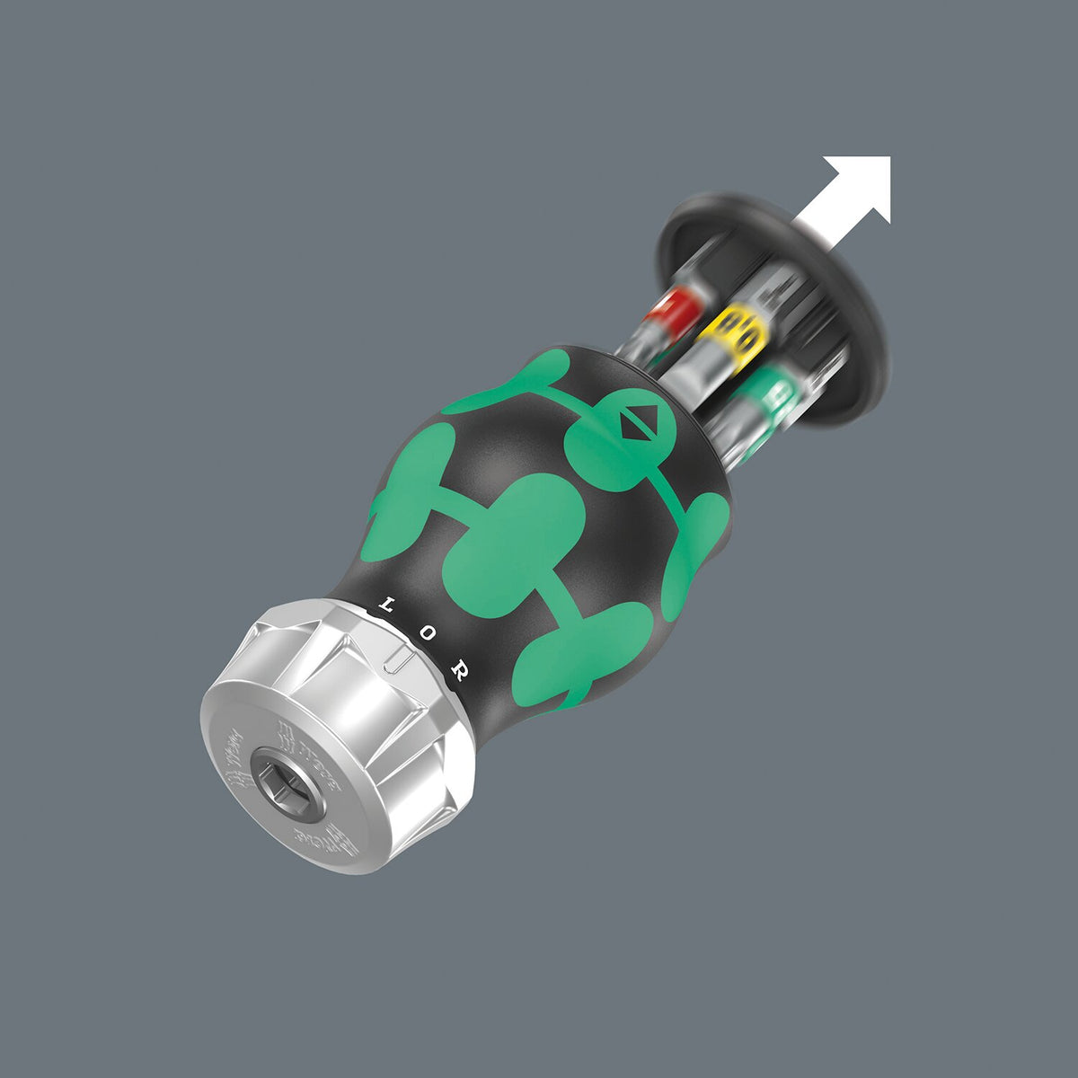 Wera Kraftform Kompakt Stubby magazin with rachet