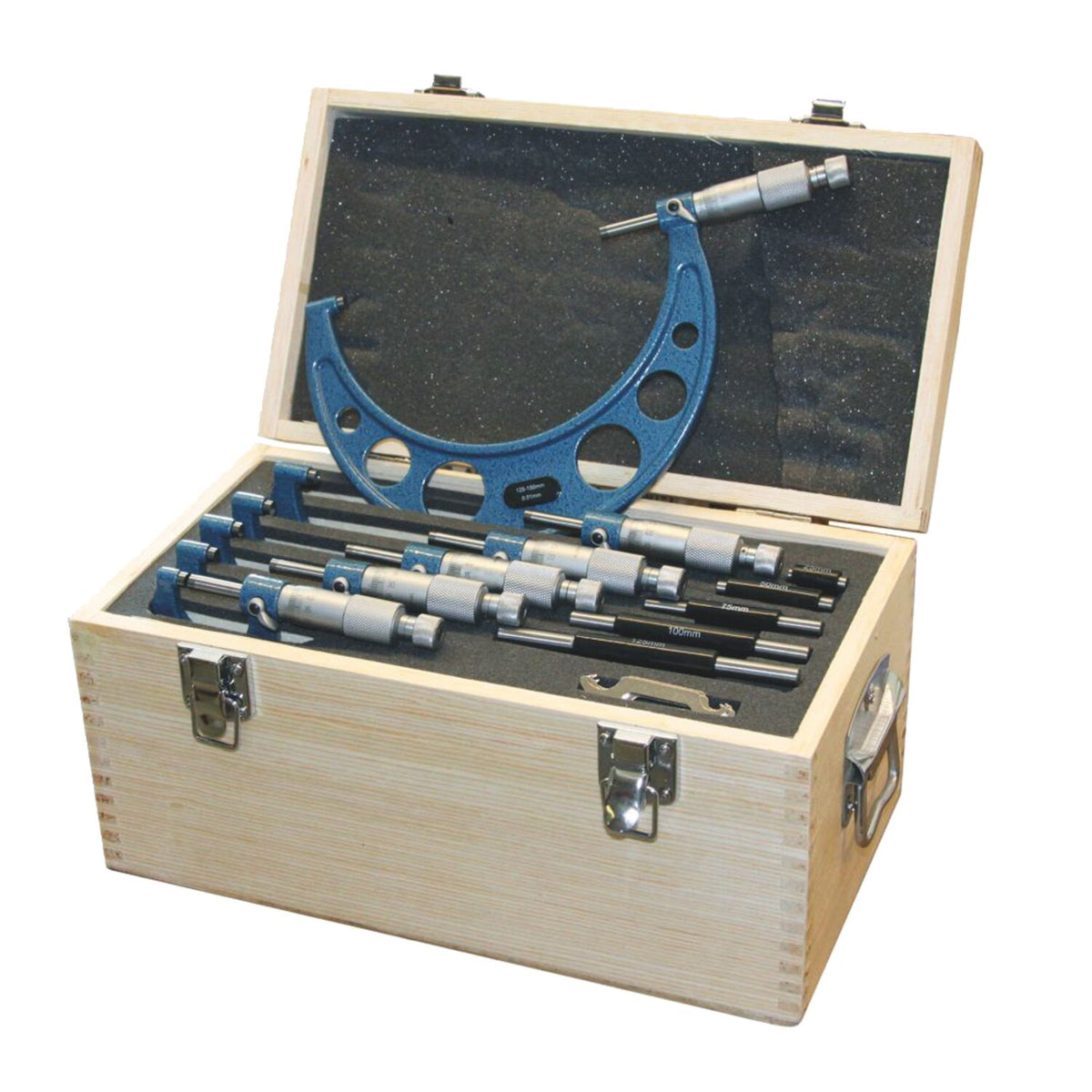 MIB outside micrometer set DIN 863 - 0-100mm