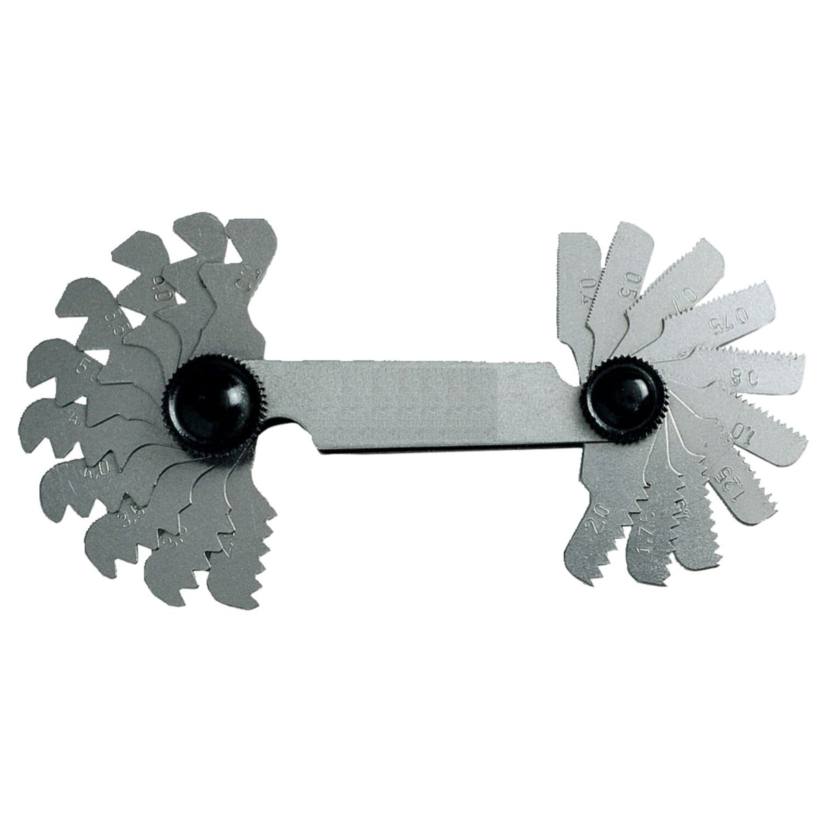 MIB bolt thread pitch gauge - Whitworth threads 4-62