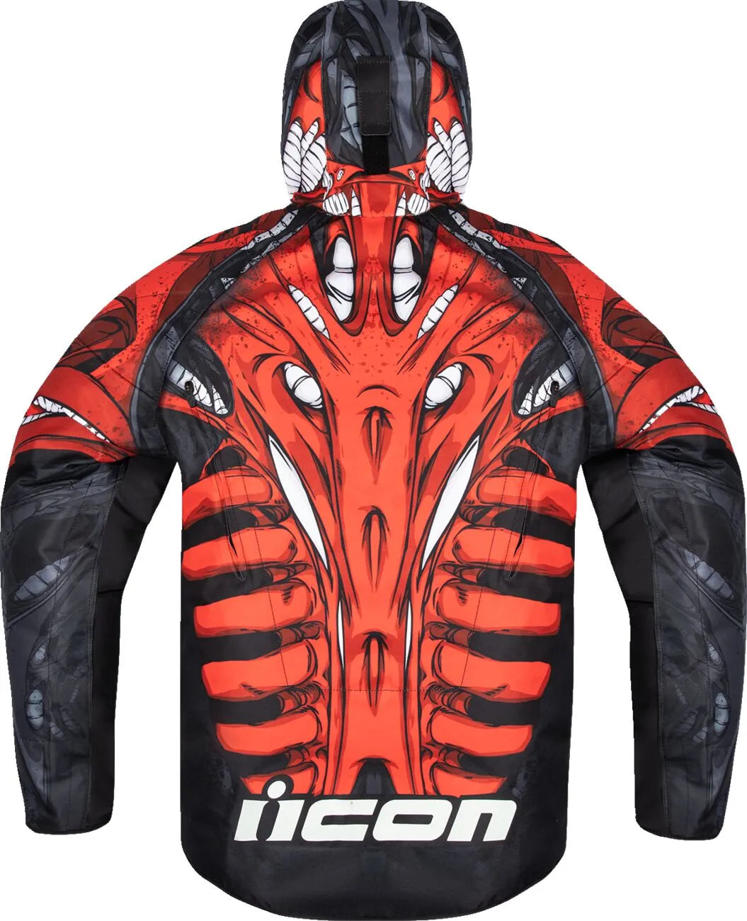 Icon Airform Manik'r Jacket - Black/Red/Dark Gray/White/Light Gray