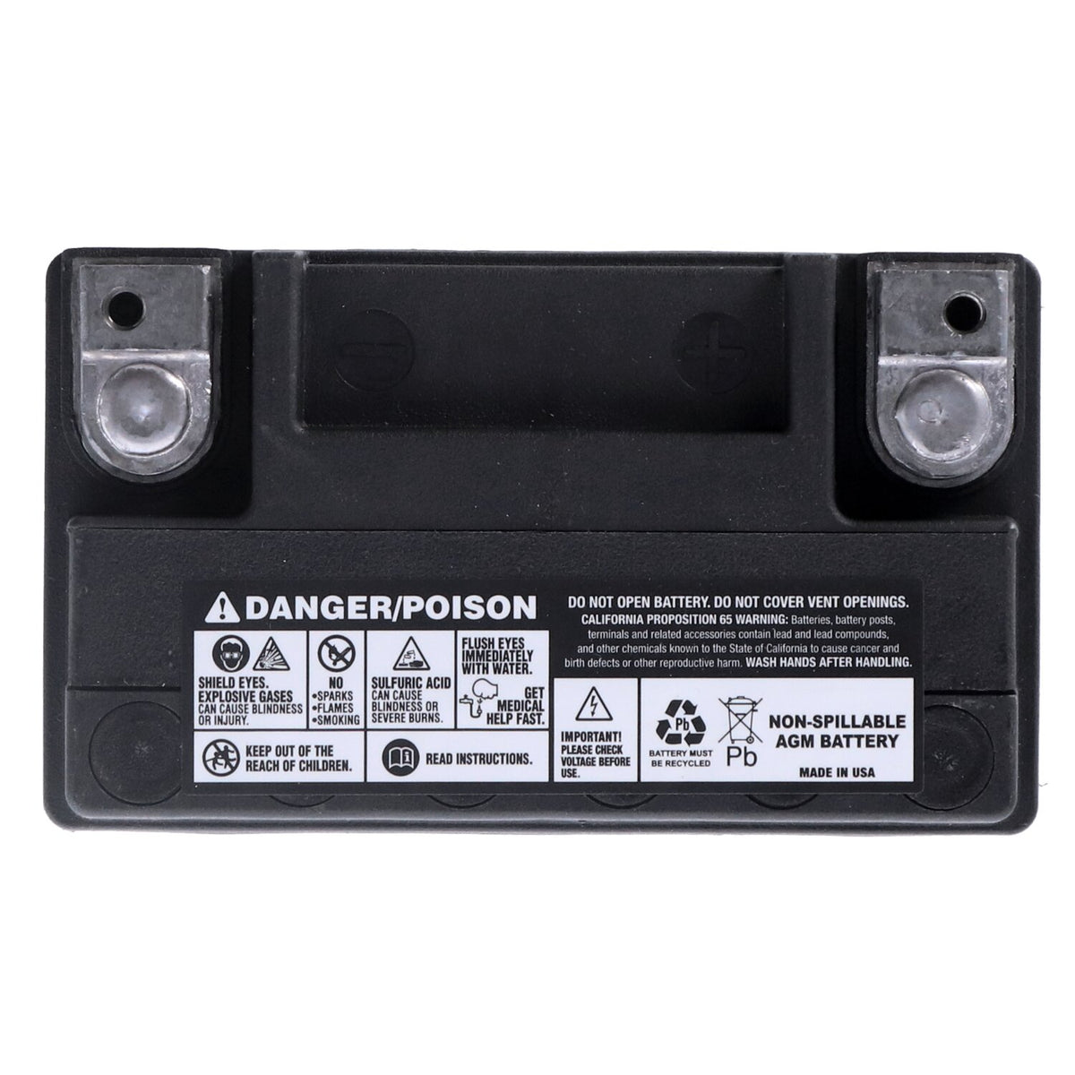 MCS Advance Series - AGM sealed battery - 12v 12ah 220cca