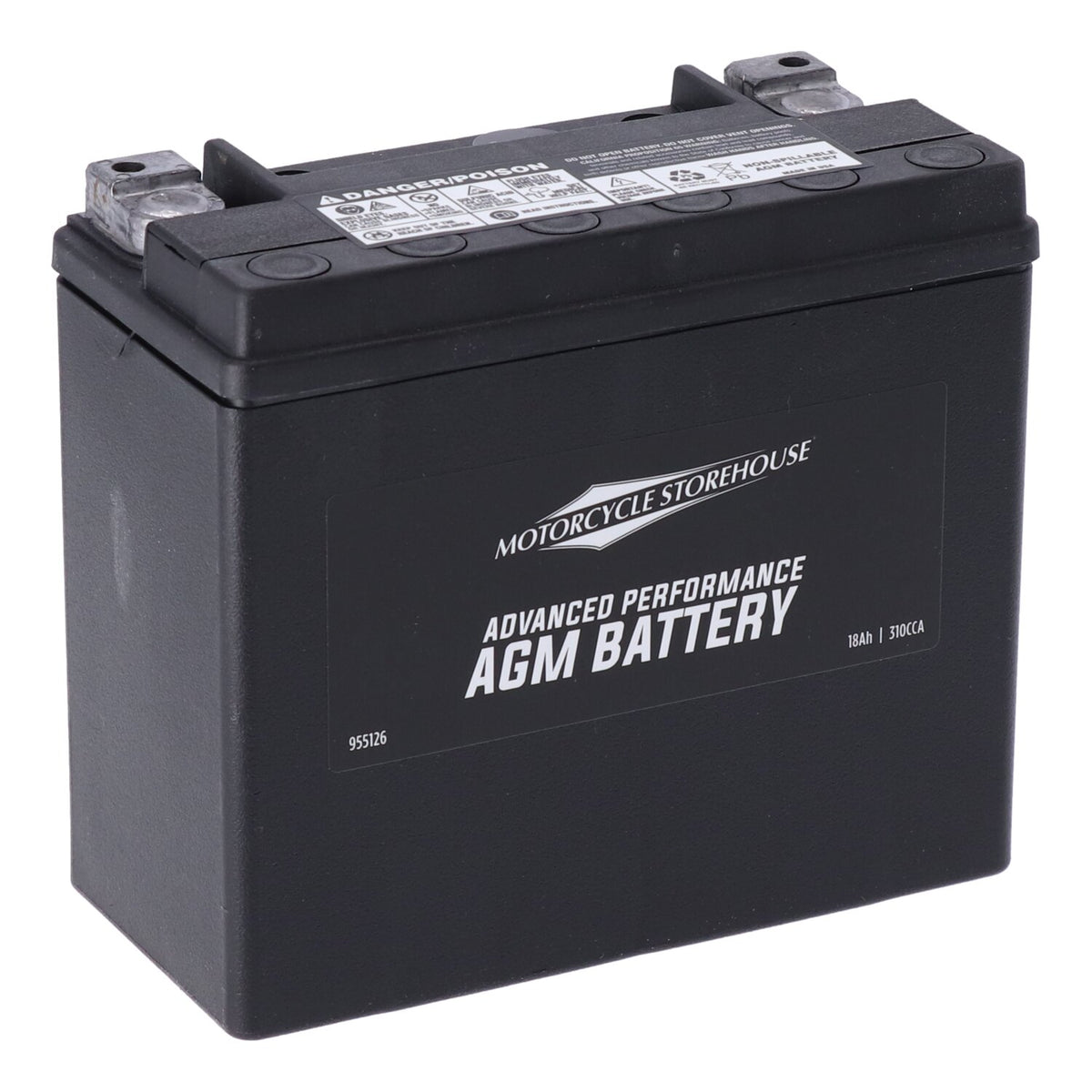 MCS Advance Series - AGM sealed battery - 12v 18ah 310cca