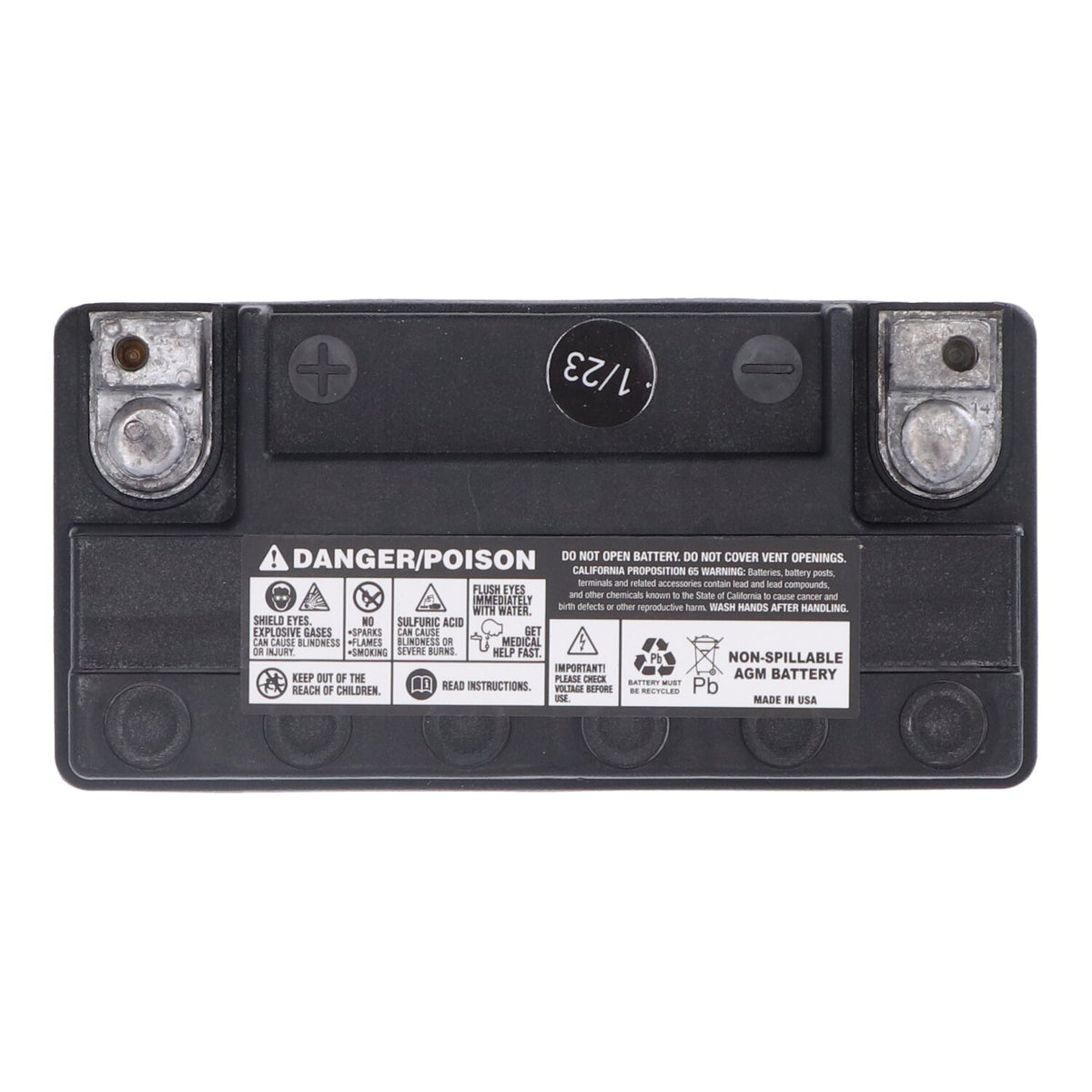 MCS Advance Series - AGM sealed battery - 12v 18ah 310cca