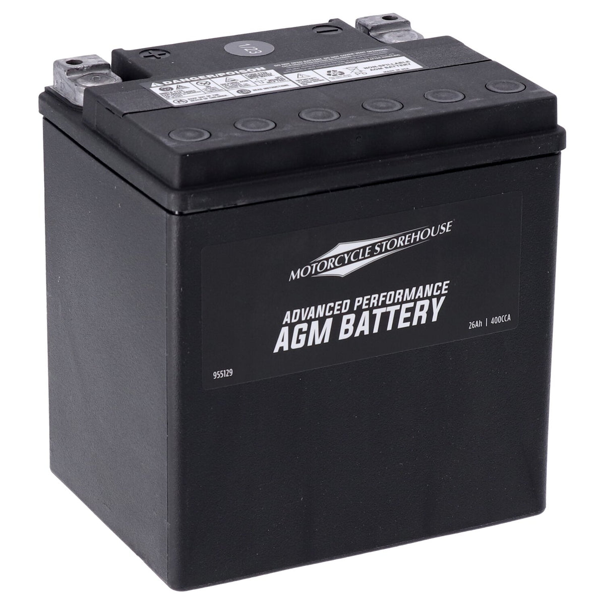 MCS Advance Series - AGM sealed battery - 12v 26ah 400cca