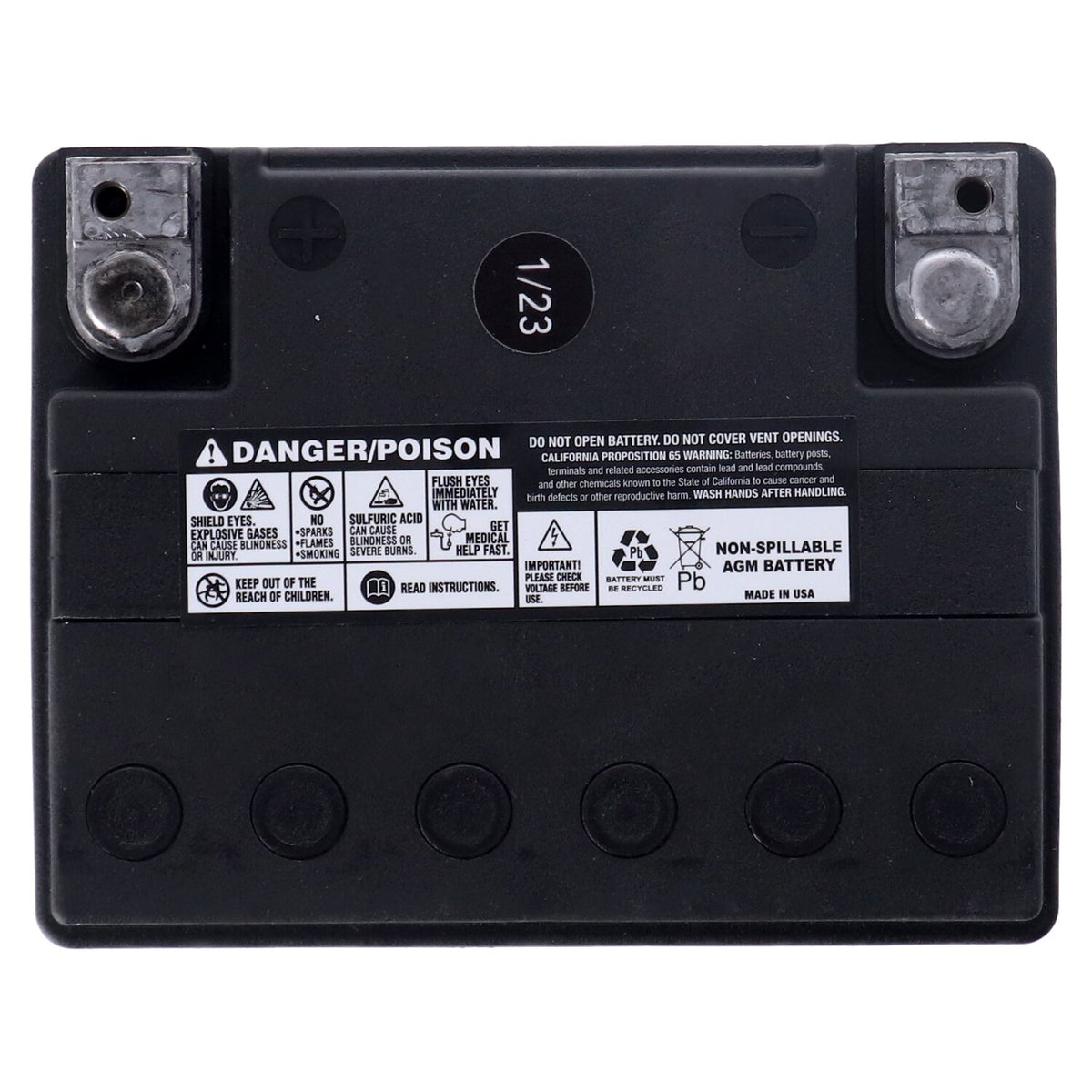 MCS Advance Series - AGM sealed battery - 12v 26ah 400cca