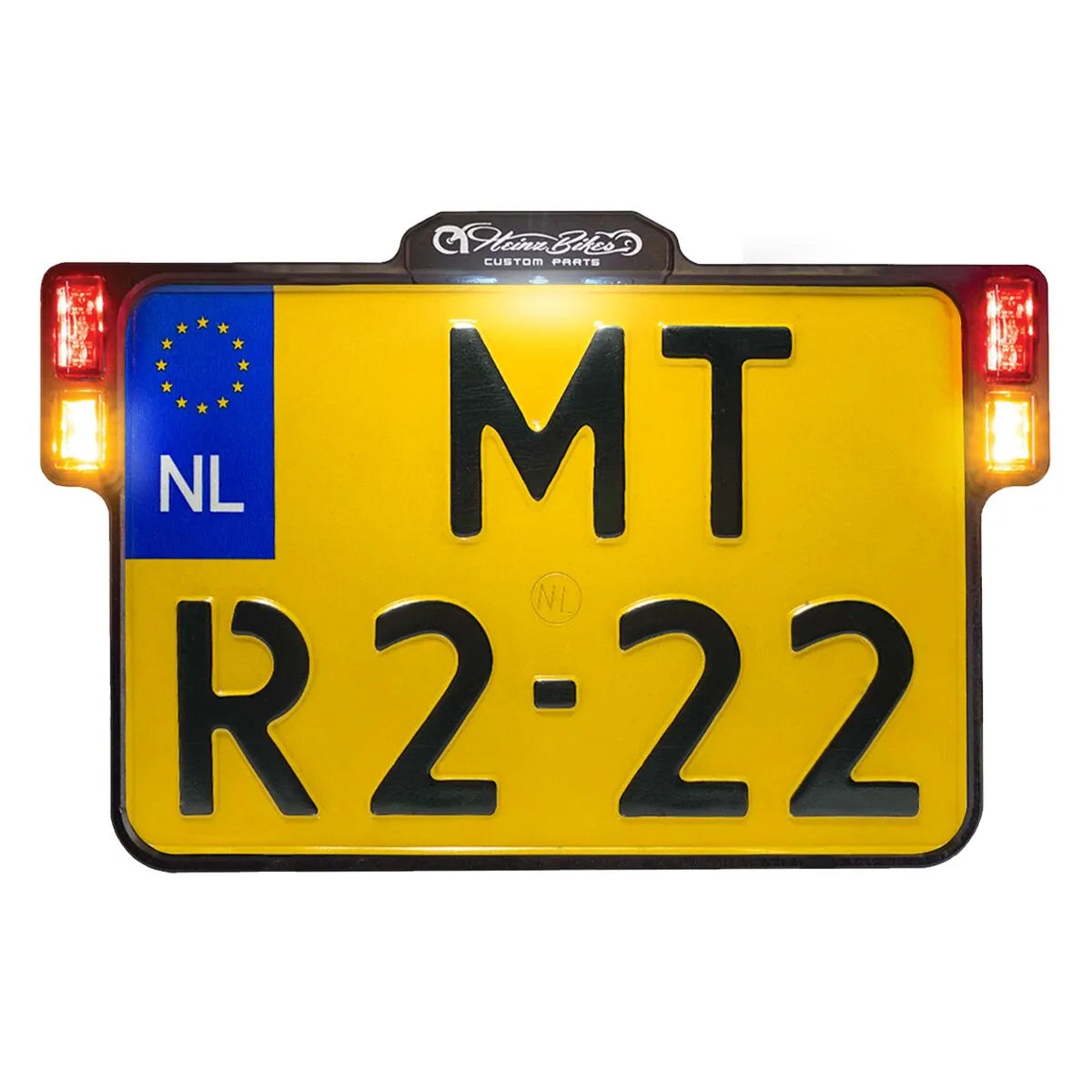 Heinz Bikes 3-in-1 License Plate Holder For Eu