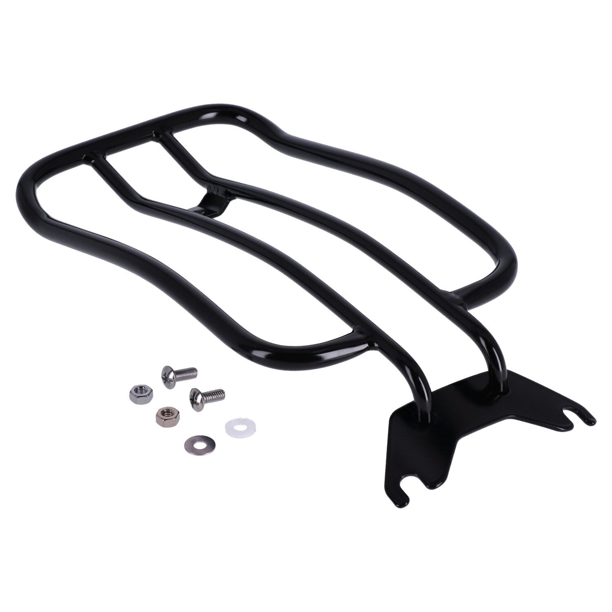 MCS Solo seat luggage rack 7" - Black