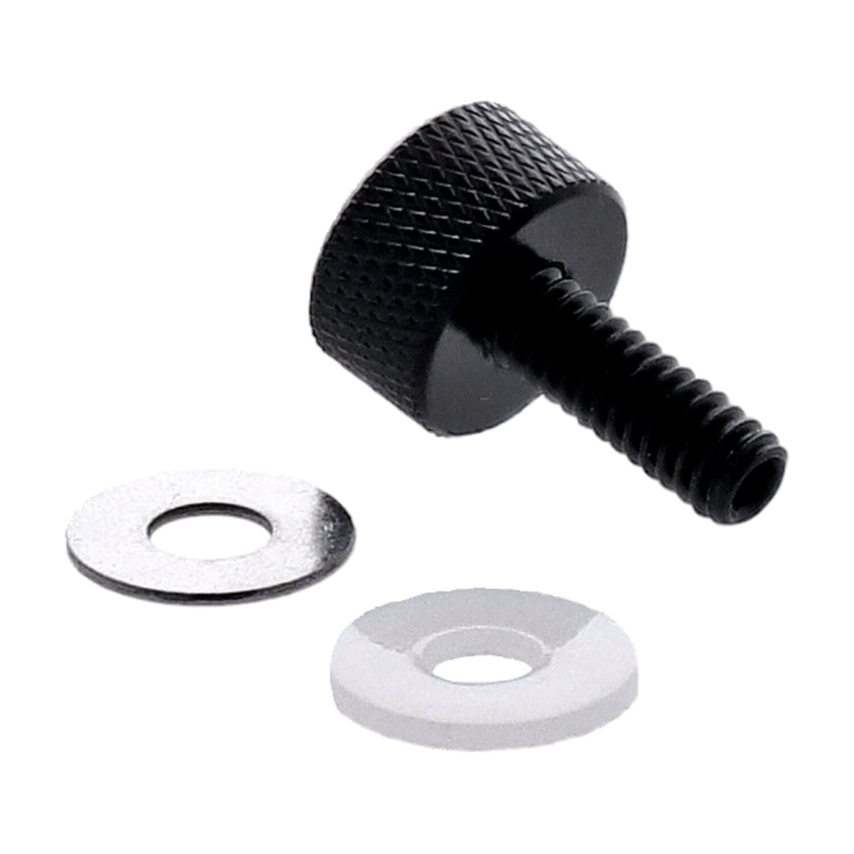 MCS Thumb screw kit for seat - Low profile - Black