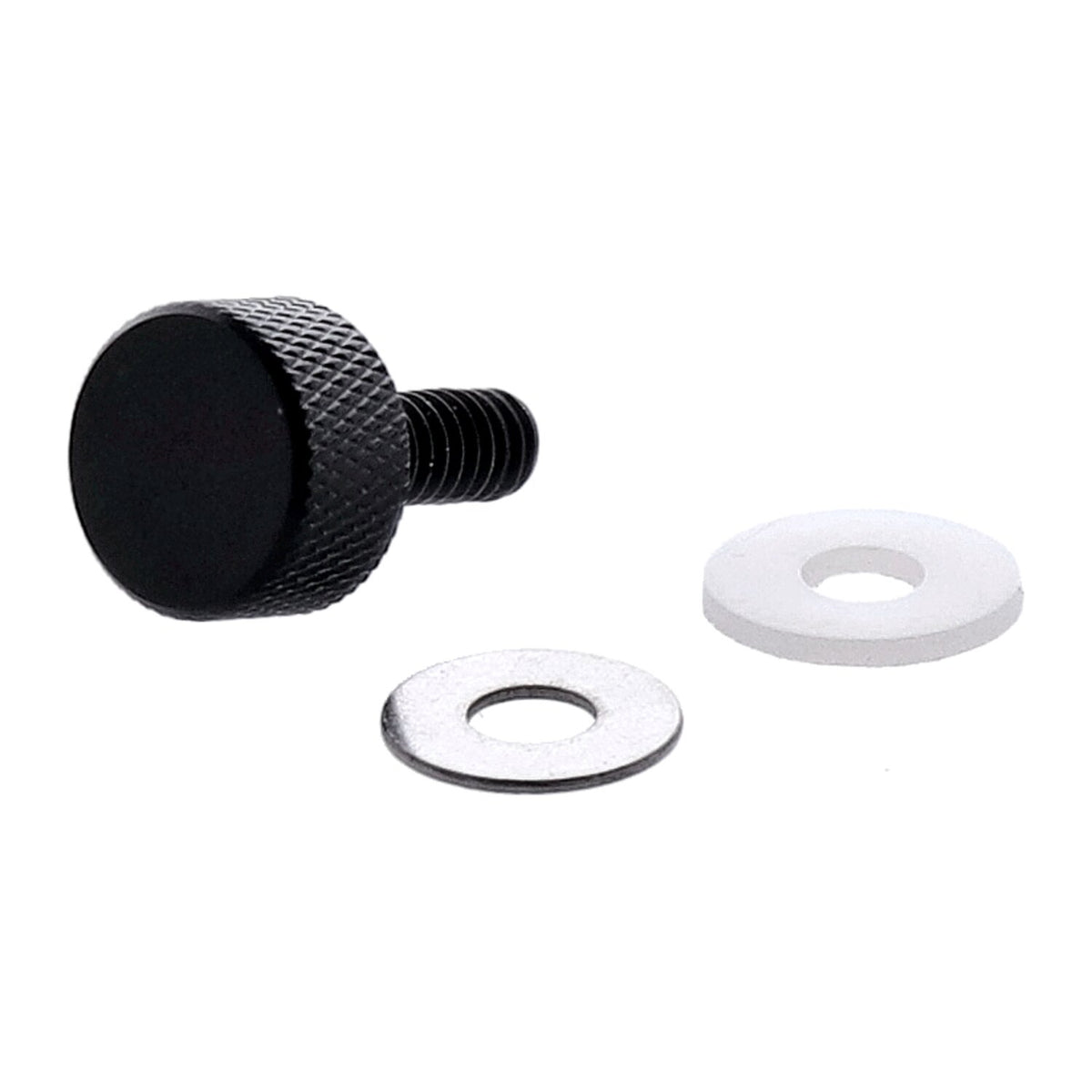 MCS Thumb screw kit for seat - Low profile - Black