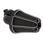 Arlen Ness 90° Monster Sucker air cleaner - Beveled