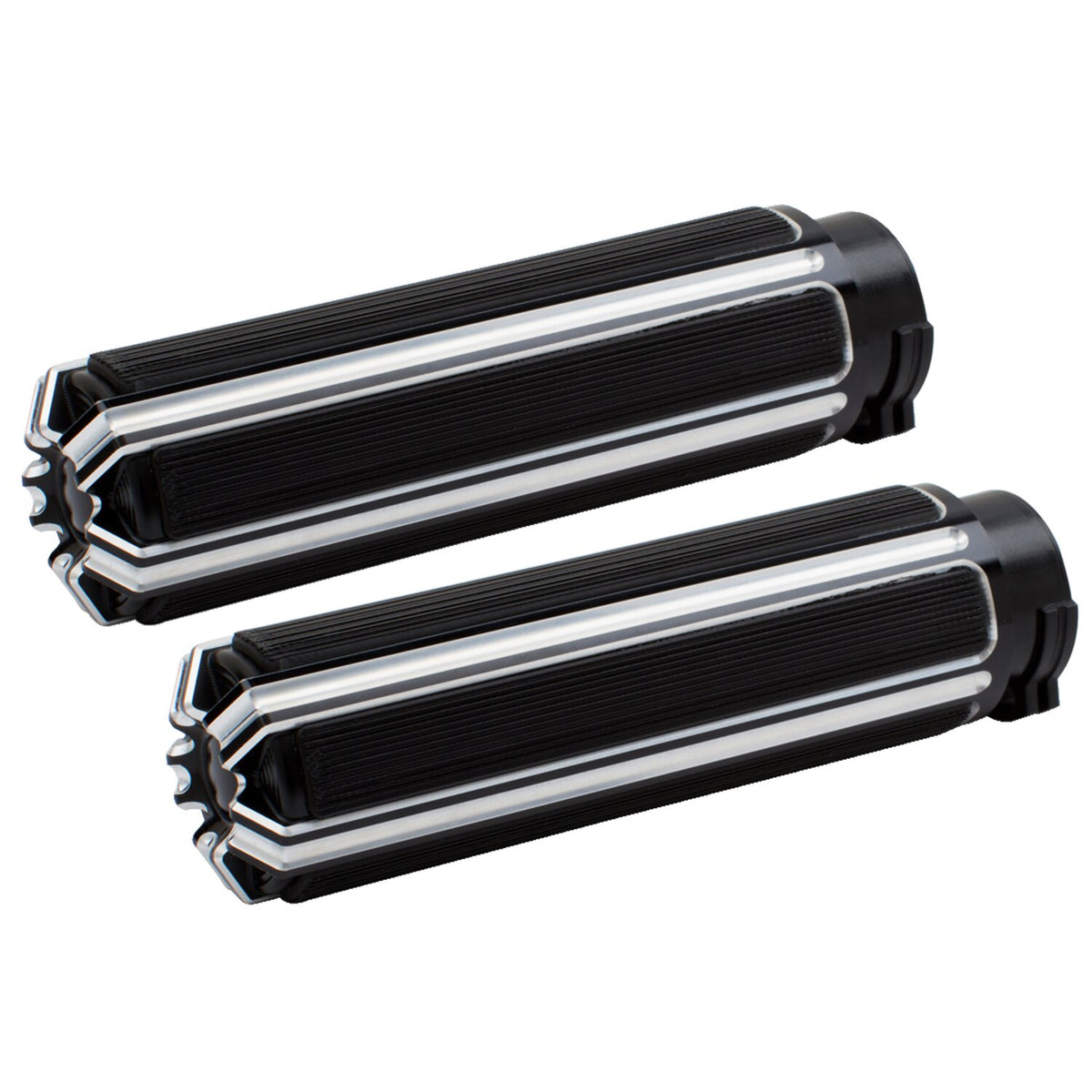 Arlen Ness Fusion billet 10-gauge grips black