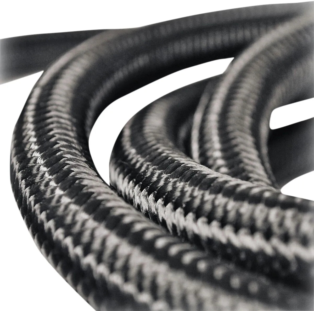 Jagg Oil Coolers Braided Oil Hose - 10 Foot Length