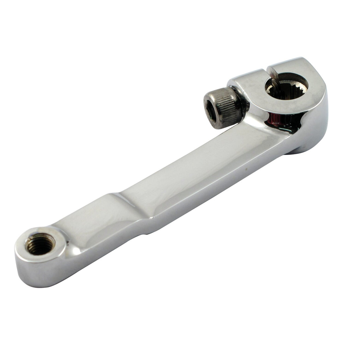 JIMS shifter arm on transmission - Chrome