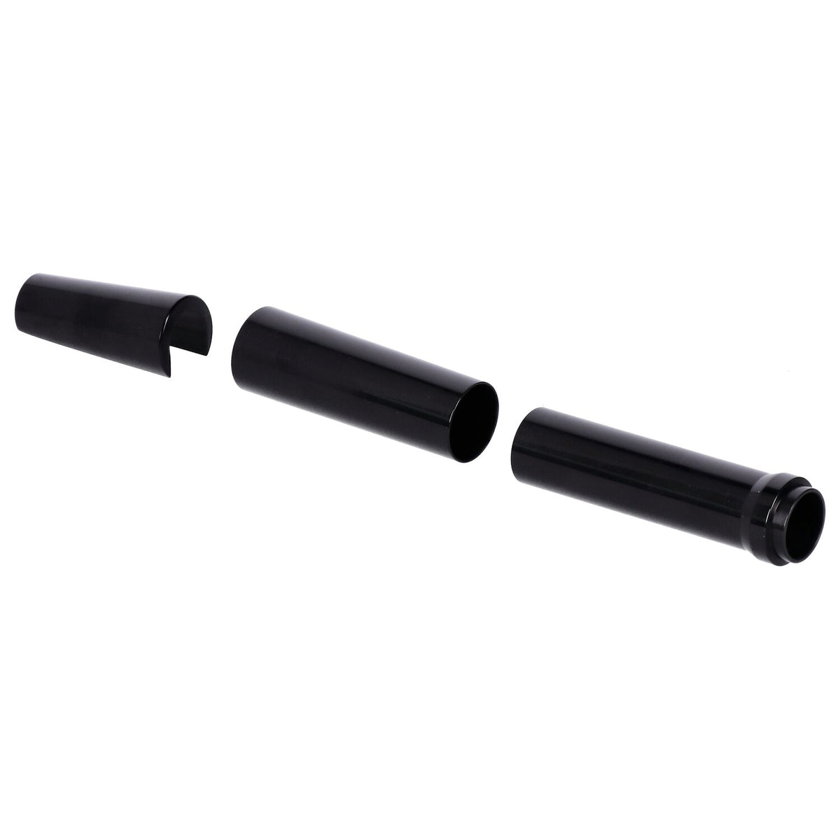 JIMS billet 'A Cut Above' aluminum pushrod cover kit - Black