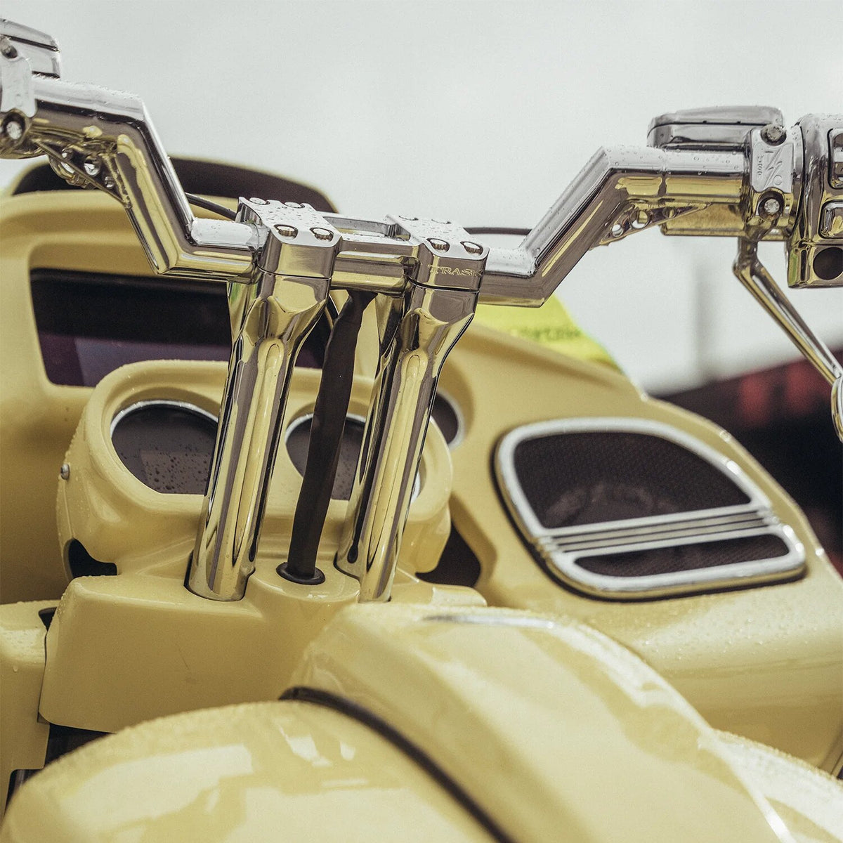 Trask Performance Trask Assault risers 8" - Chrome