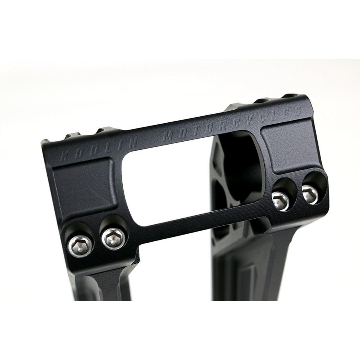 Kodlin Fastback risers for OEM digital speedo - 10" - Black