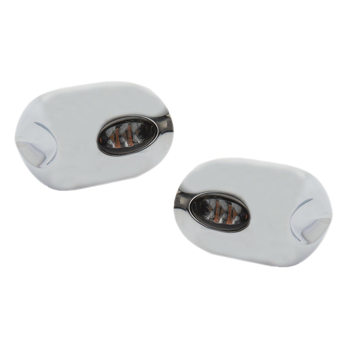 Kodlin Elypse LED mini front turn signals - DLR - Chrome