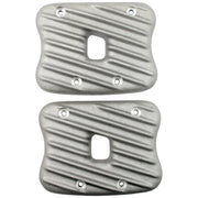 EMD Sportster Ribster rocker cover set - Raw