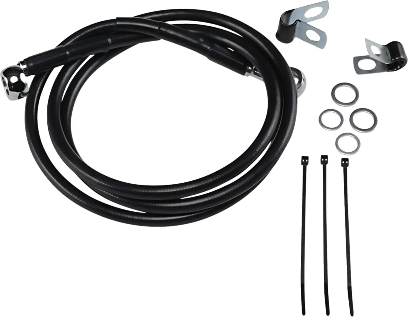 Drag Specialties Extended Brake Line Kit 52"