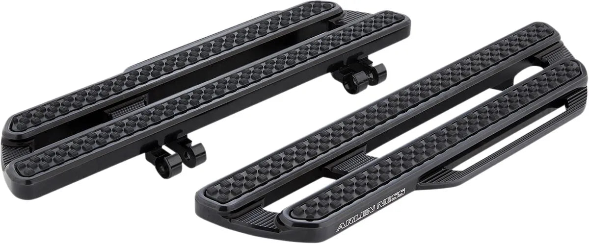 Arlen Ness Method Driver Floorboards - Black Anodized
