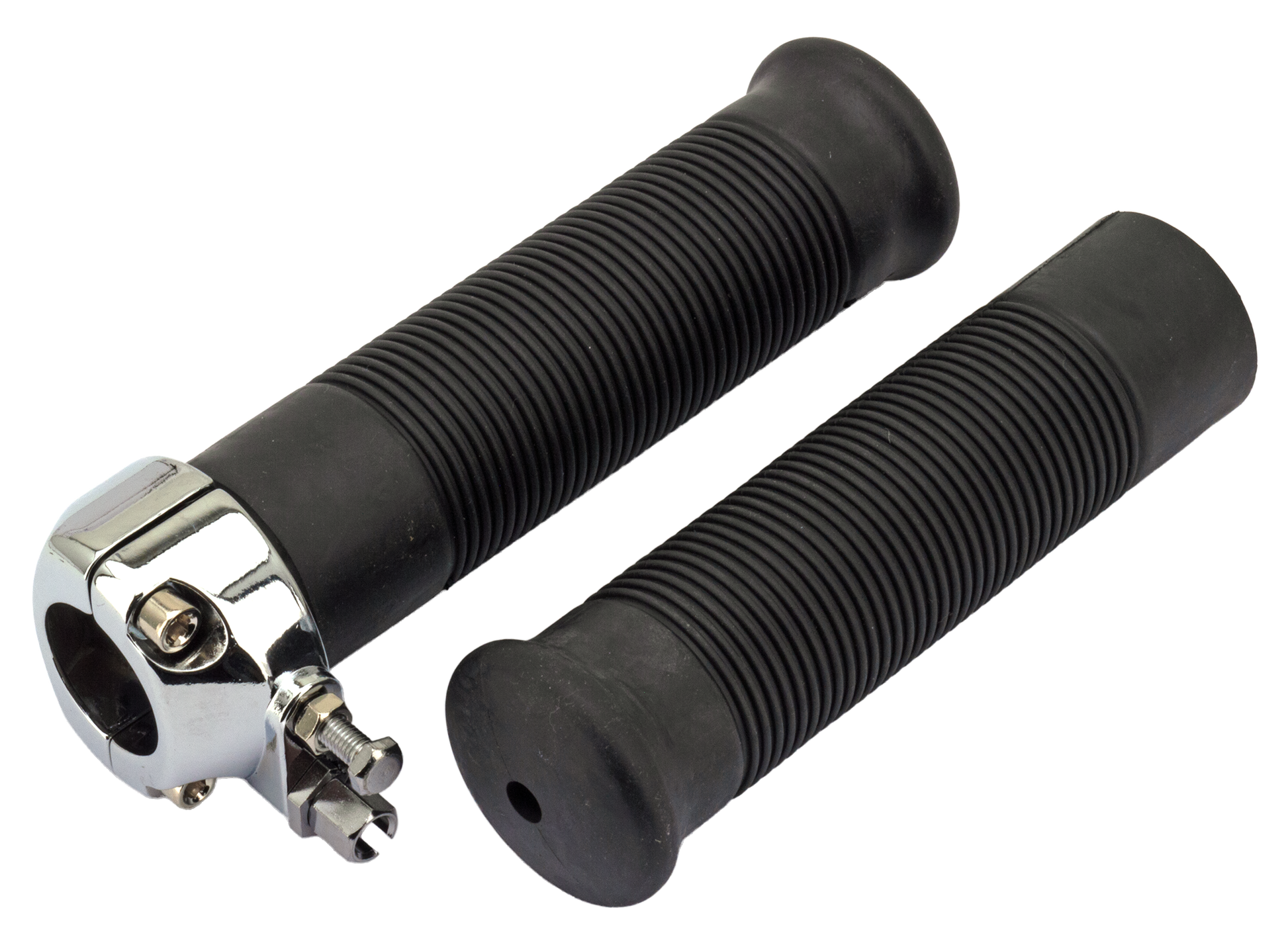 Zodiac "jackhammer" Chrome Plated Throttle Assembly – Handlebar