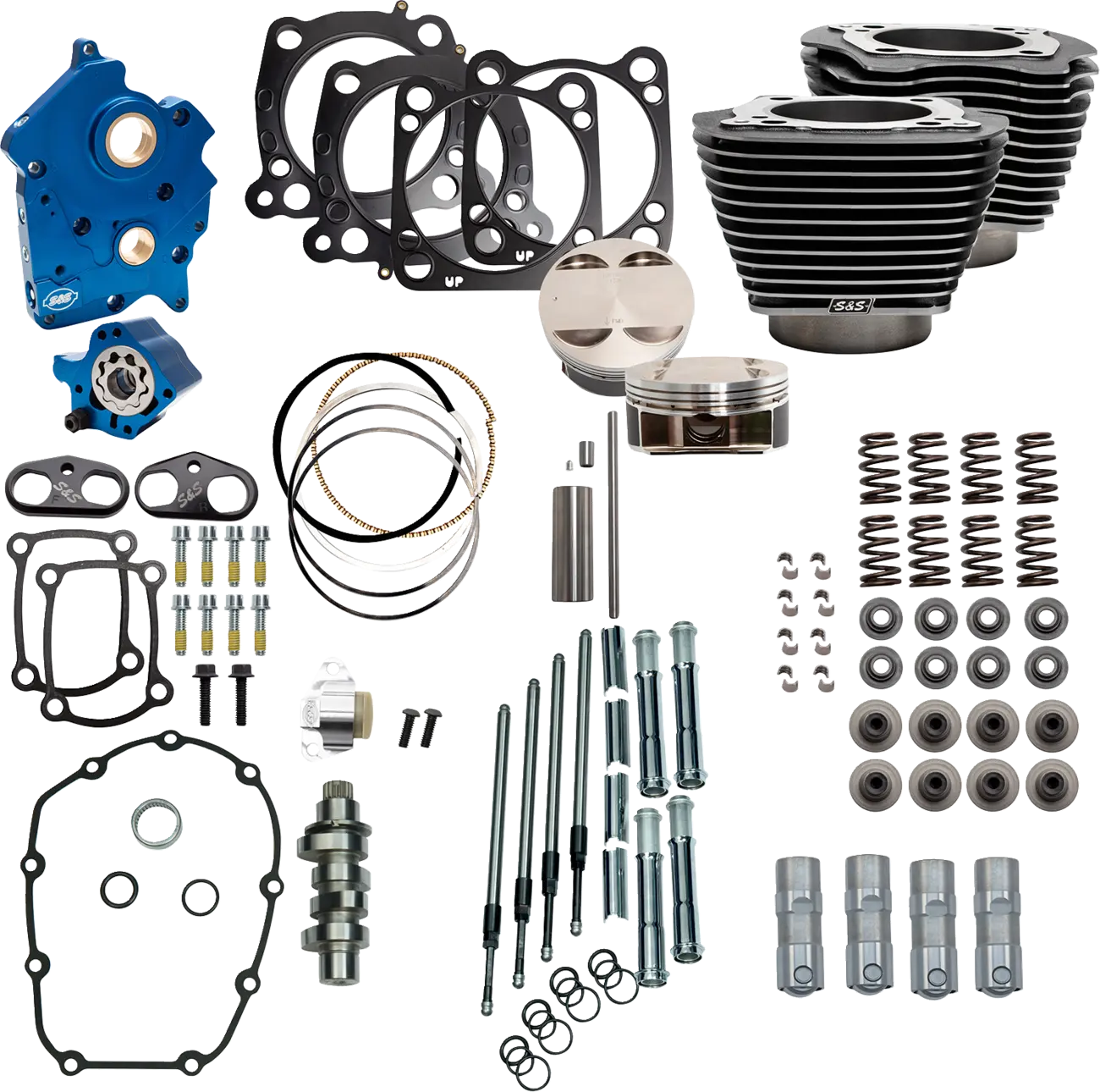 S&S Cycle 128" Power Package Big Bore Kit for Harley-Davidson M8